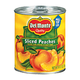 Del Monte Peaches Sliced Yellow Cling In Heavy Syrup w/Pull-Top  Lid Full-Size Picture